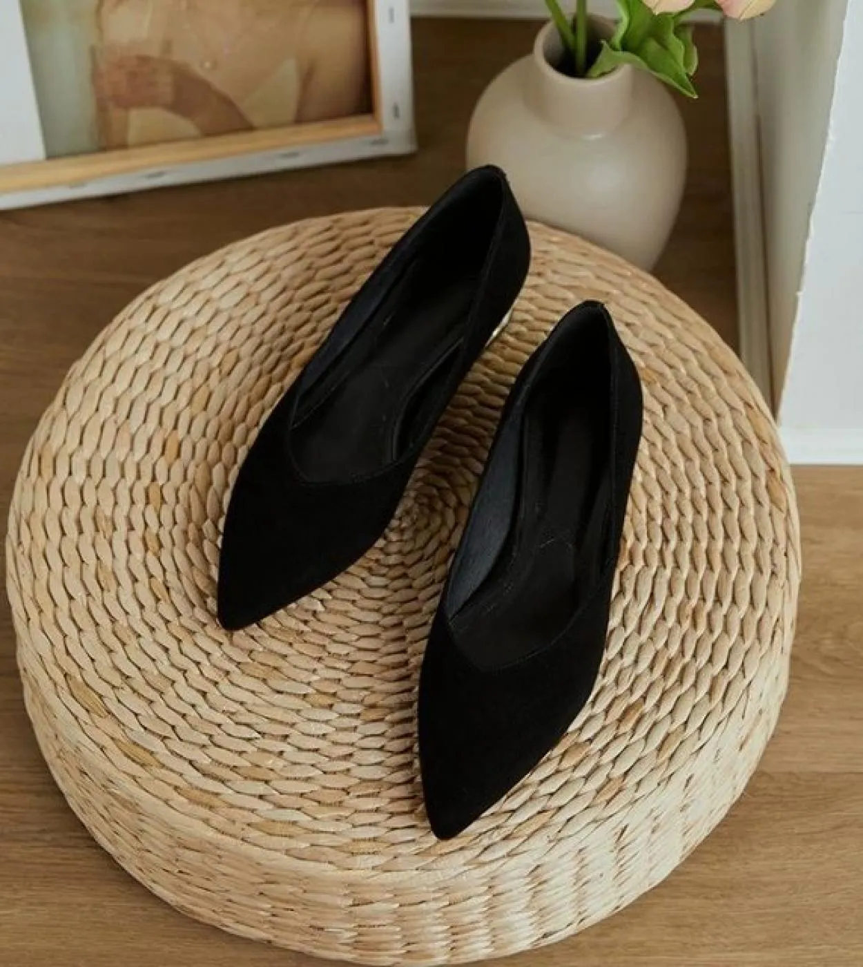 2022 New Summer Elegant Women Pumps Perla con tacco basso Slip On Scarpe comode Ballerine da donna Abito da ufficio Scarpa piatt