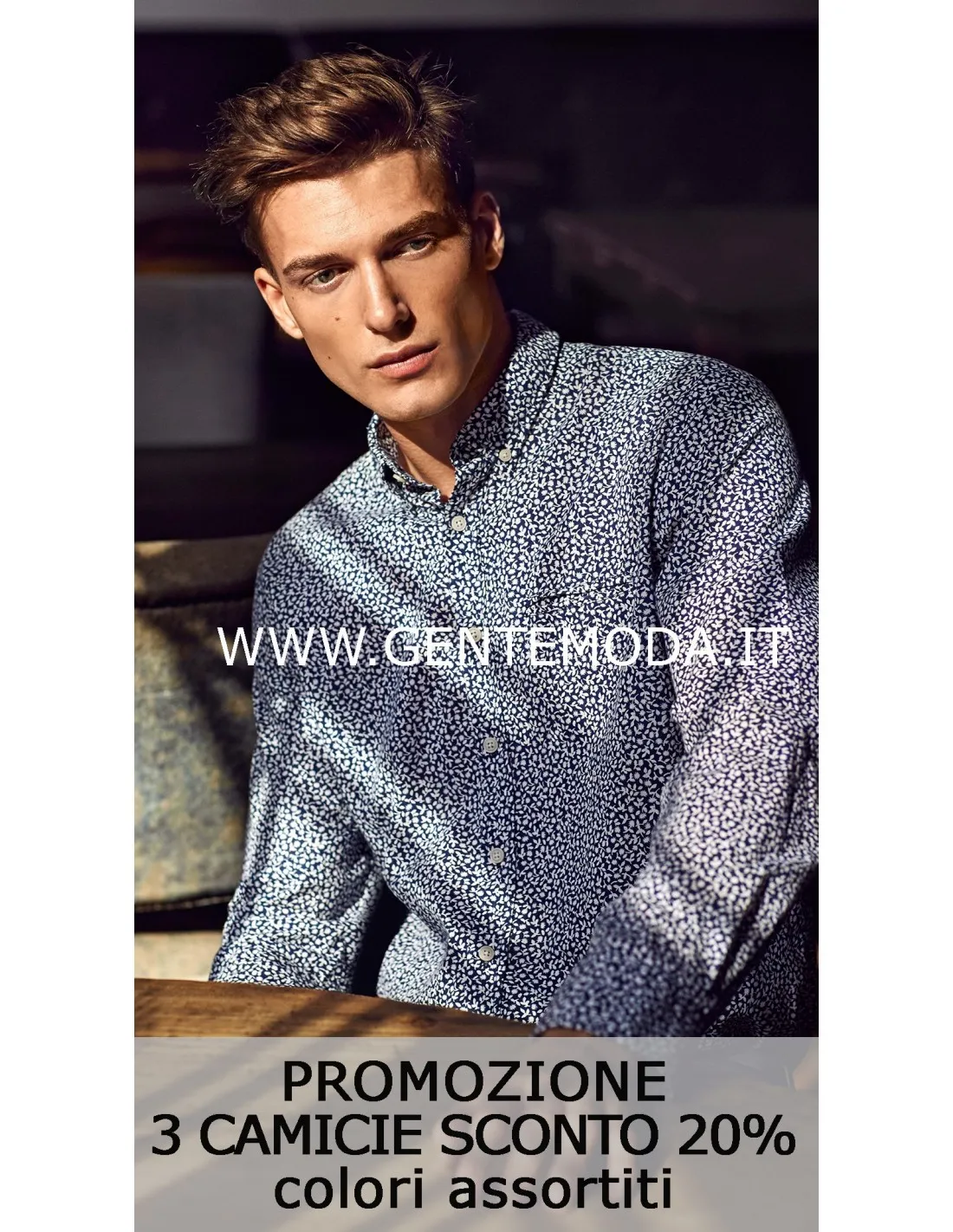 3 Camicie sc 20% colori assortiti