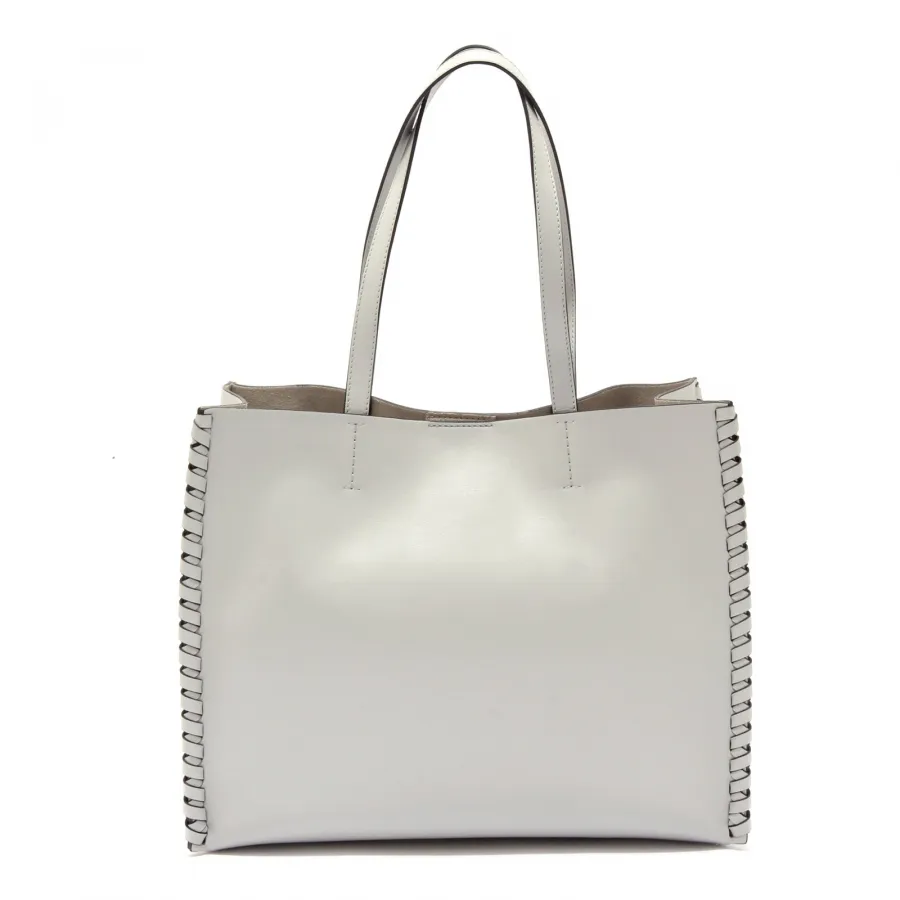 4322AG borsa shopper donna ORCIANI LIBERTY MESH grey leather bag woman
