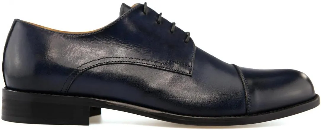 6013 scarpa stringata Blu