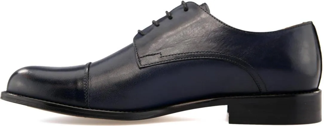 6013 scarpa stringata Blu