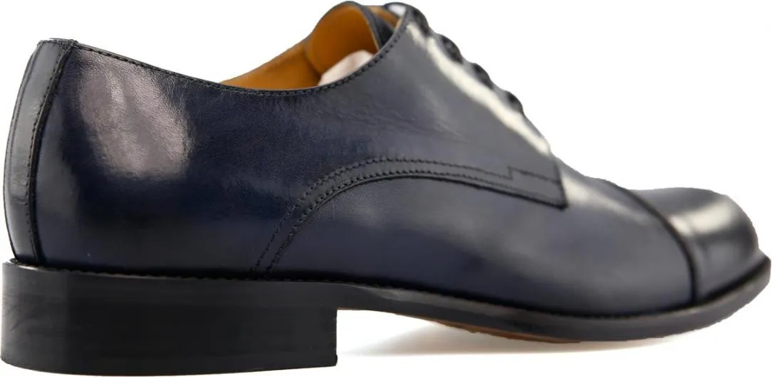 6013 scarpa stringata Blu