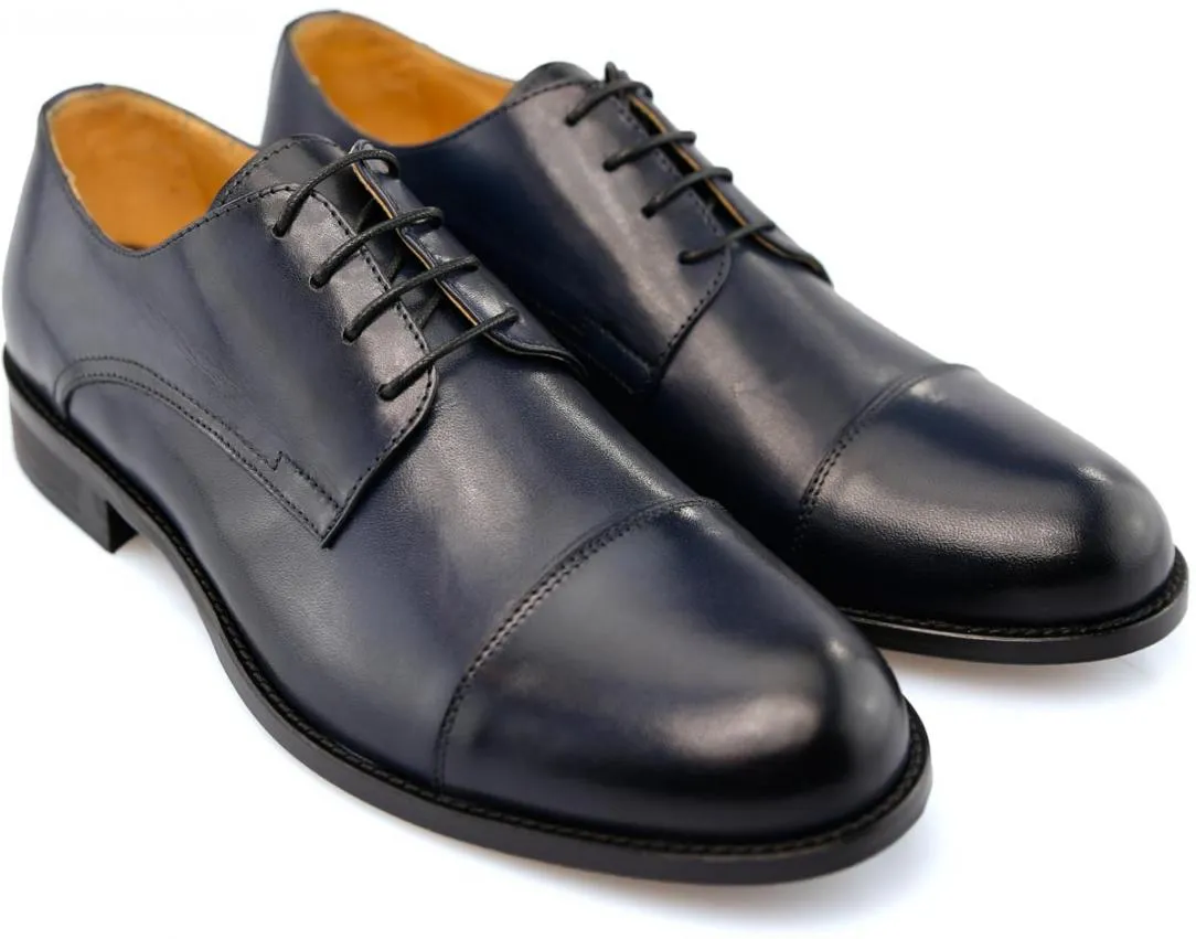 6013 scarpa stringata Blu