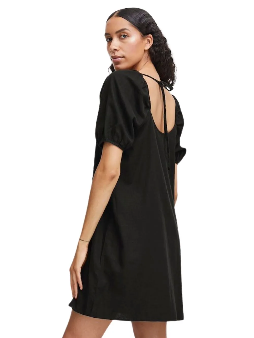 Abito Donna Nero Corto al ginocchio