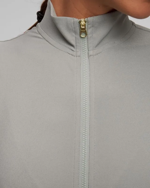 Abito grigio da tennis da donna Varley Dalton Court Dress 32