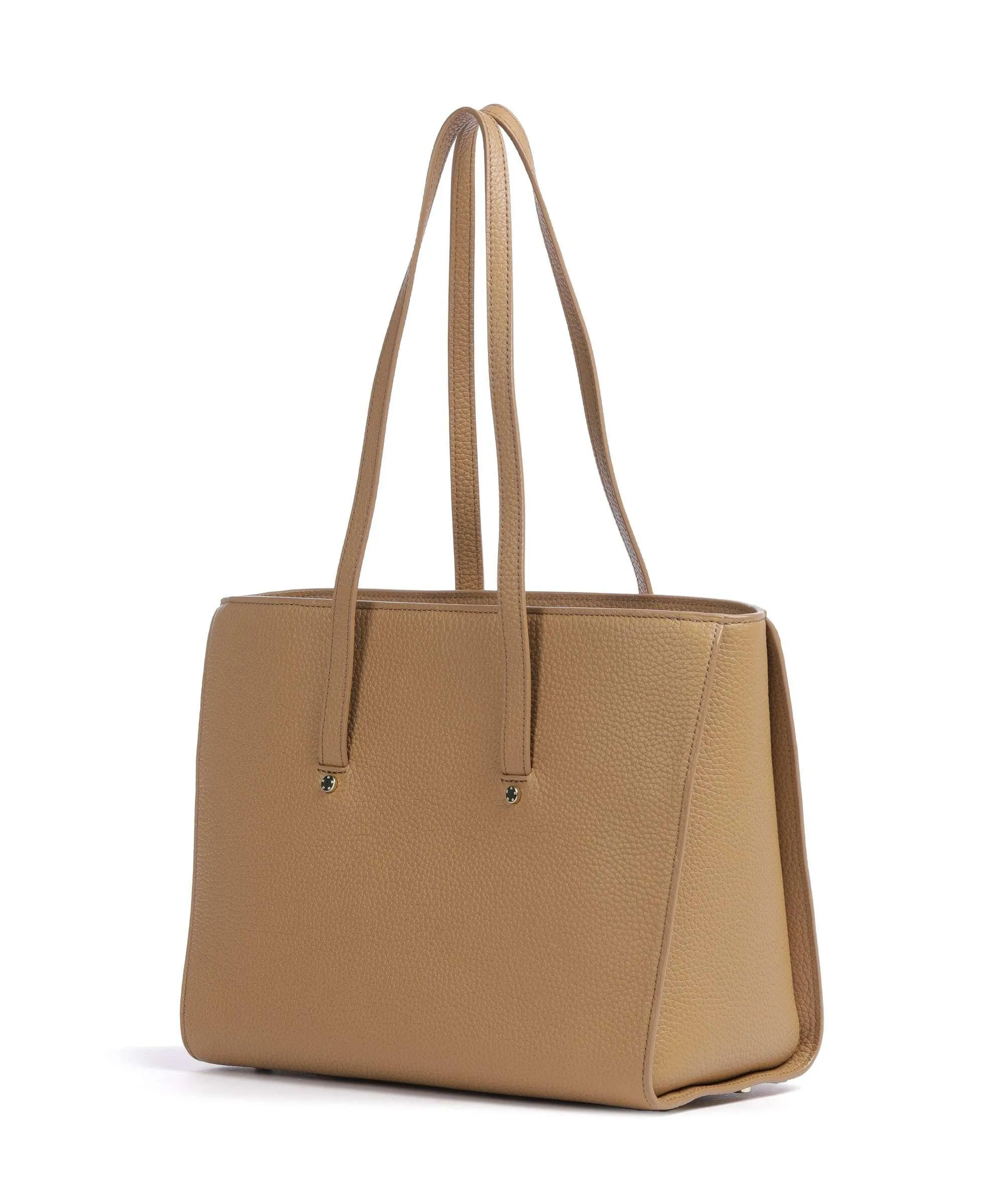  Aigner Ivy L Borsa shopper pelle di vacchetta grana beige  