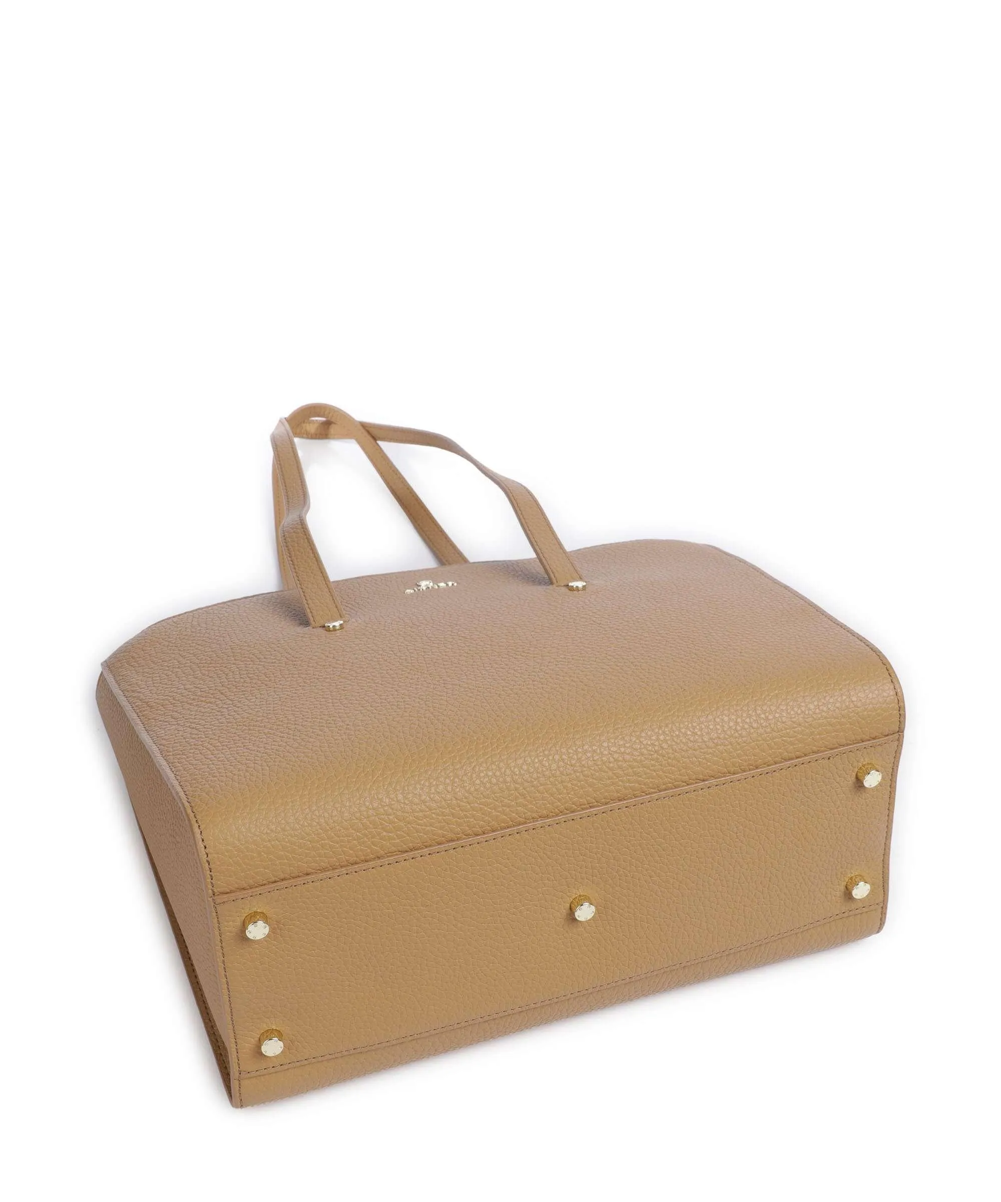  Aigner Ivy L Borsa shopper pelle di vacchetta grana beige  