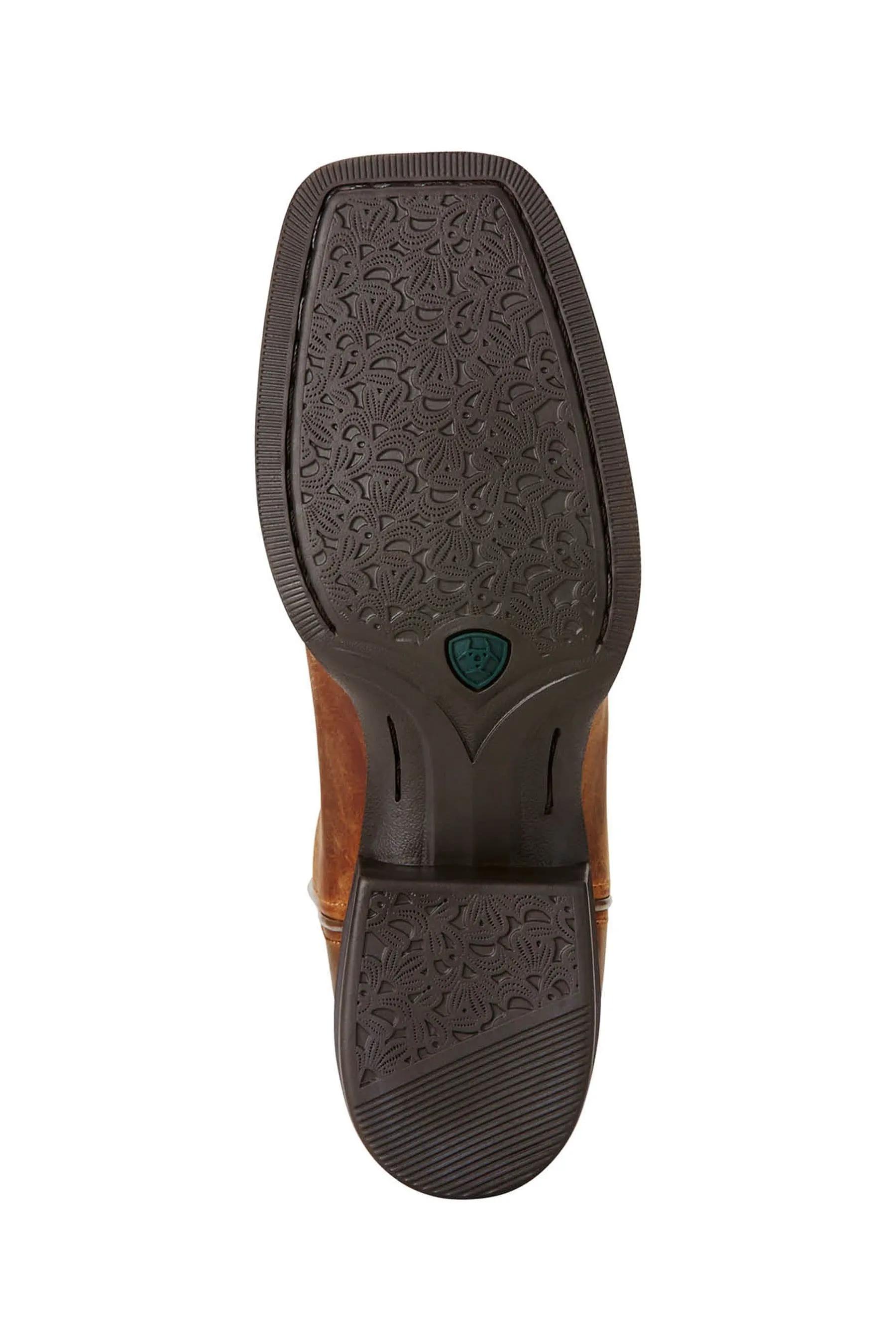 Ariat Marrone - Completo stile western con punta squadrata arrotondata Stivali