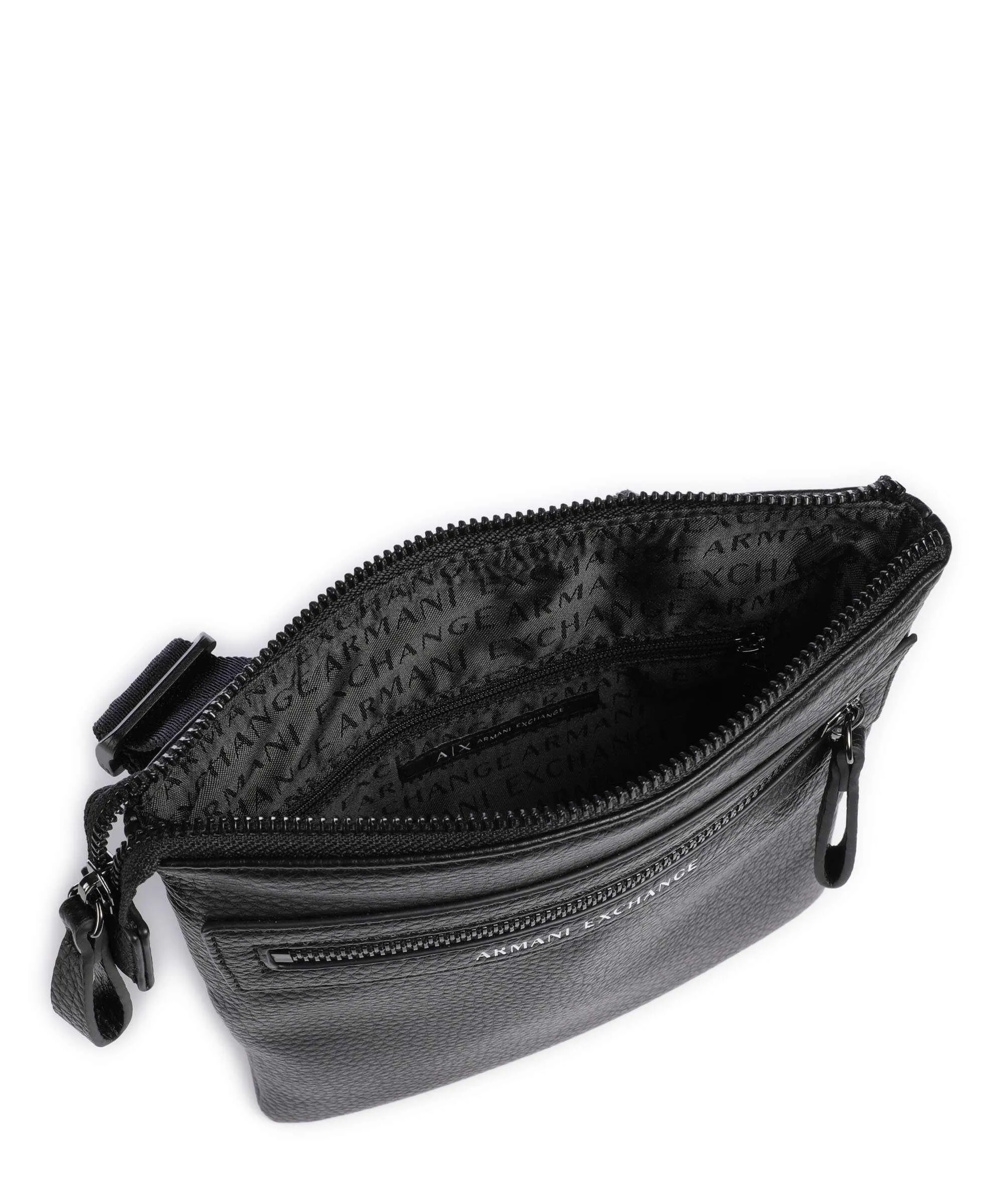  Armani Exchange Borsa a tracolla pelle sintetica nero  