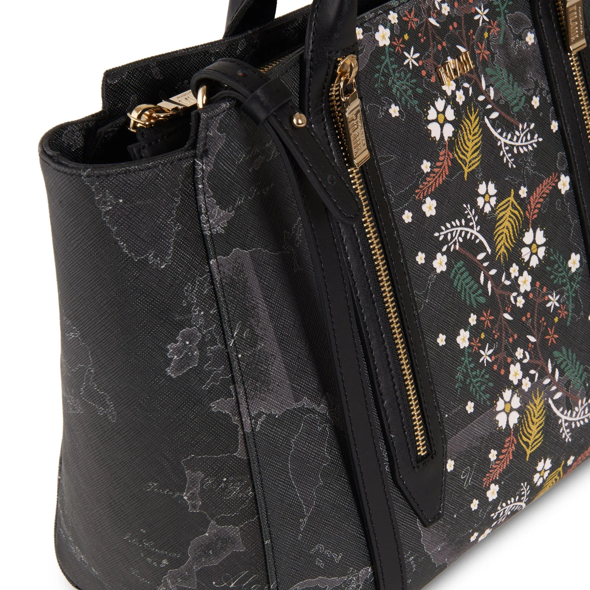 Autumn night borsa a mano grande nera