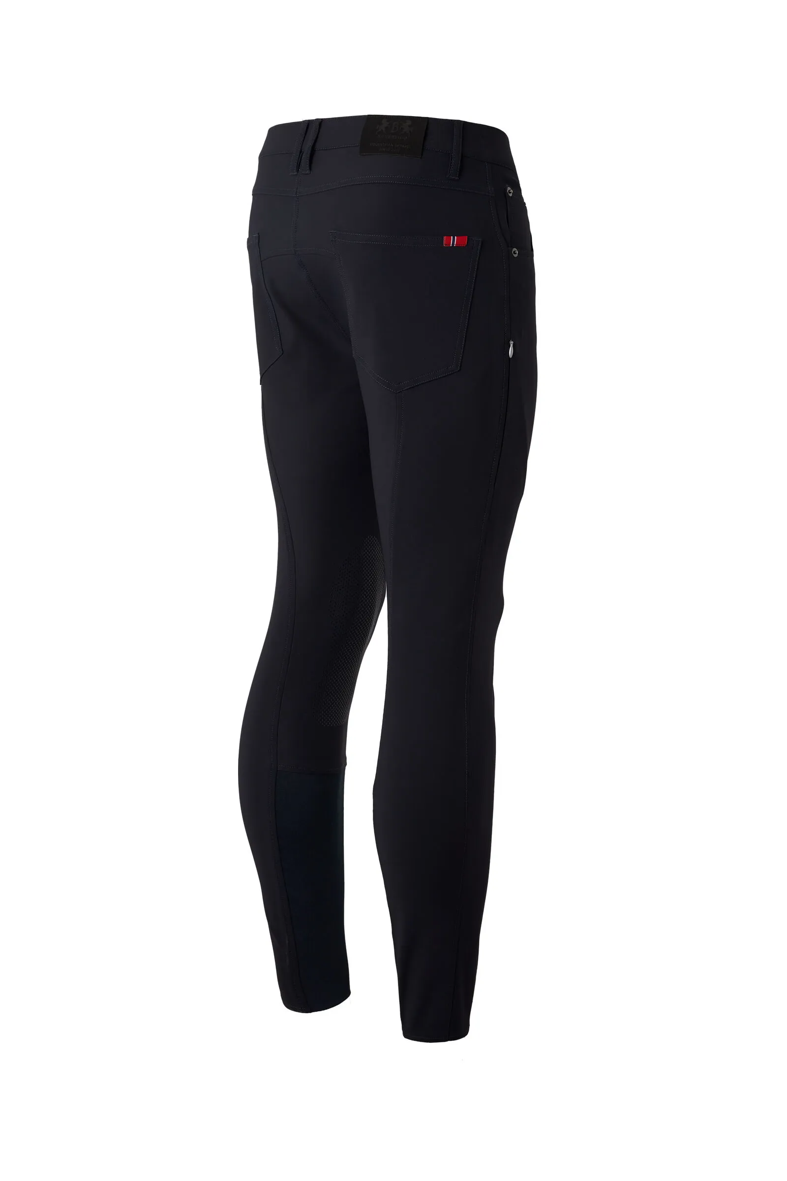 B Vertigo Ethan Pantaloni da equitazione funzionali da uomo con patch al ginocchio