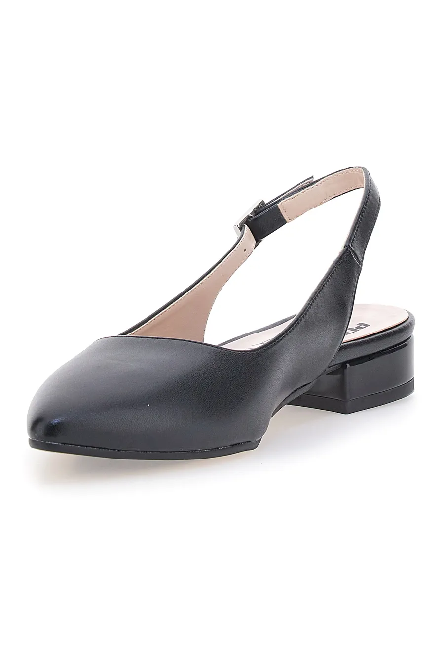Ballerine Nere a Punta Pittarello Glam 3883