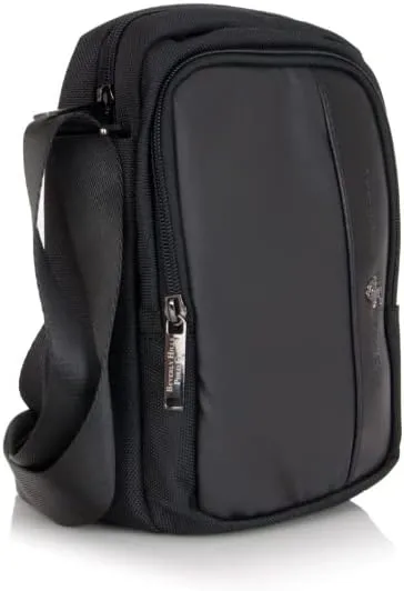 BEVERLY HILLS Borsa a Tracolla Uomo - Nero modello BH-1371