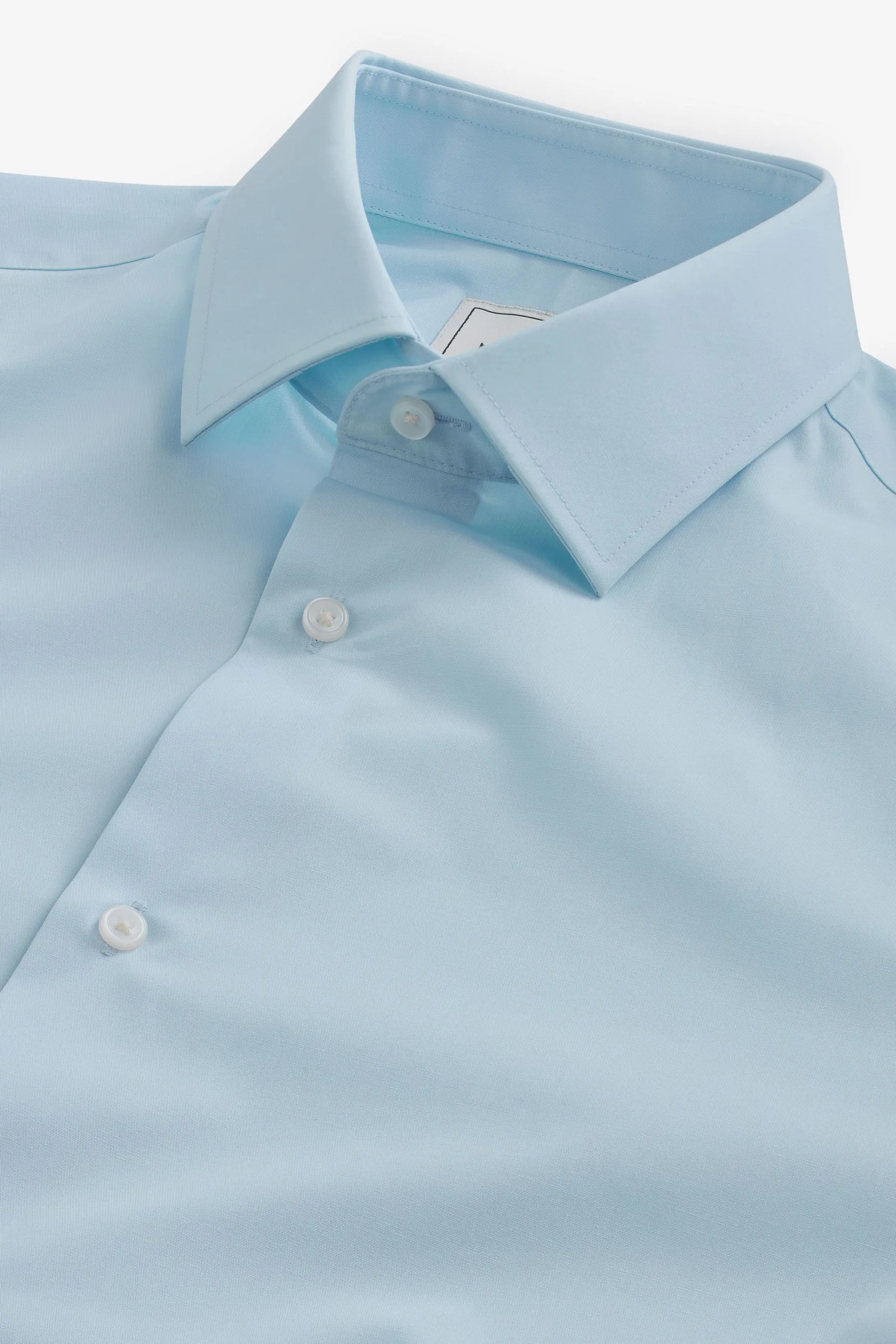 Bianco/azzurro  - Camicie Easy Care Confezione da 2
