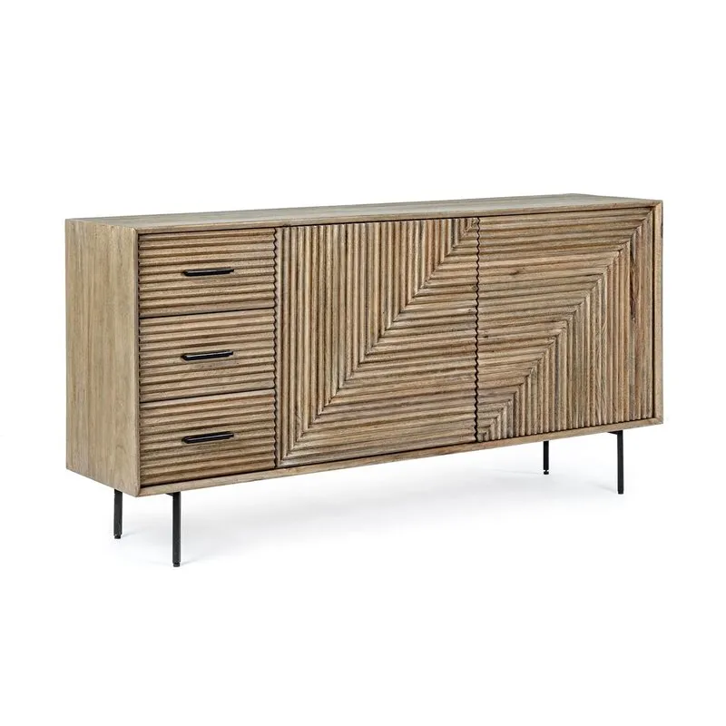 Bizzotto Credenza 2 ante 3 cassetti Darsey