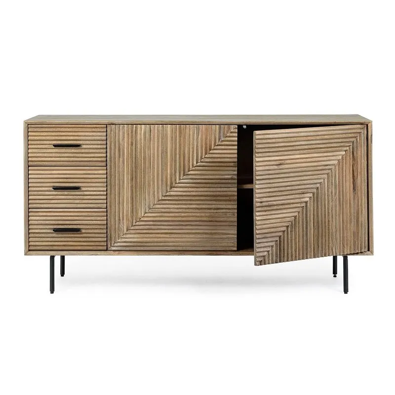 Bizzotto Credenza 2 ante 3 cassetti Darsey