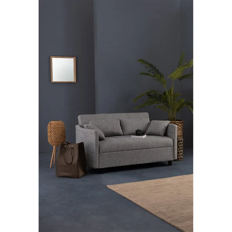 Bizzotto Divano letto Clayton c-c nero-grigio