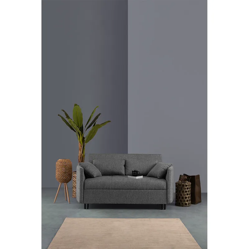 Bizzotto Divano letto Clayton c-c nero-grigio