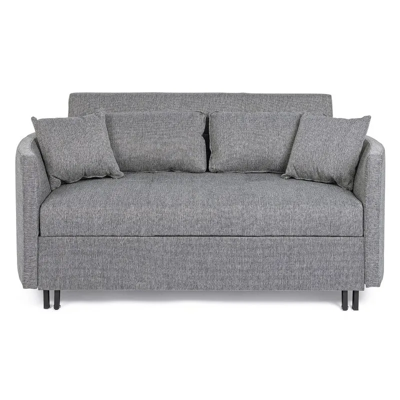 Bizzotto Divano letto Clayton c-c nero-grigio