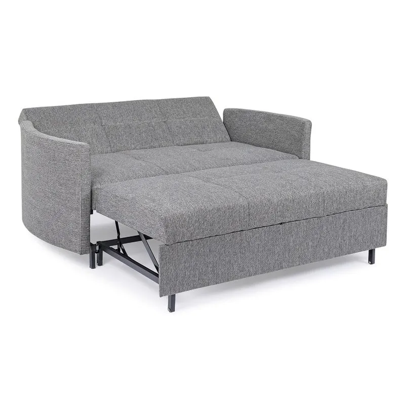 Bizzotto Divano letto Clayton c-c nero-grigio
