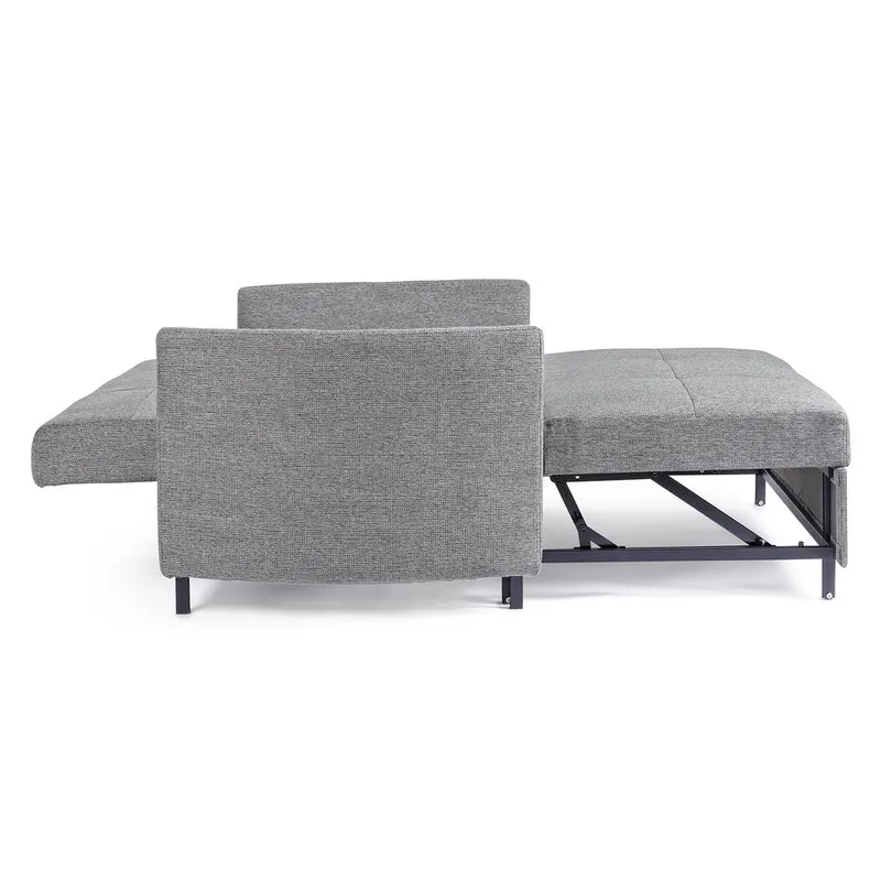 Bizzotto Divano letto Clayton c-c nero-grigio