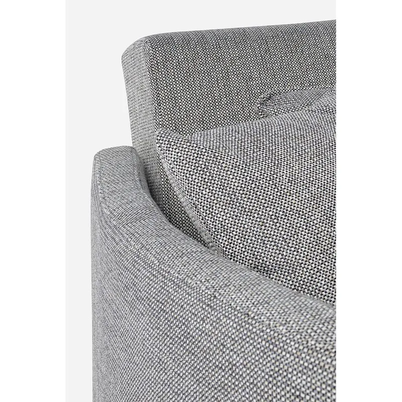 Bizzotto Divano letto Clayton c-c nero-grigio