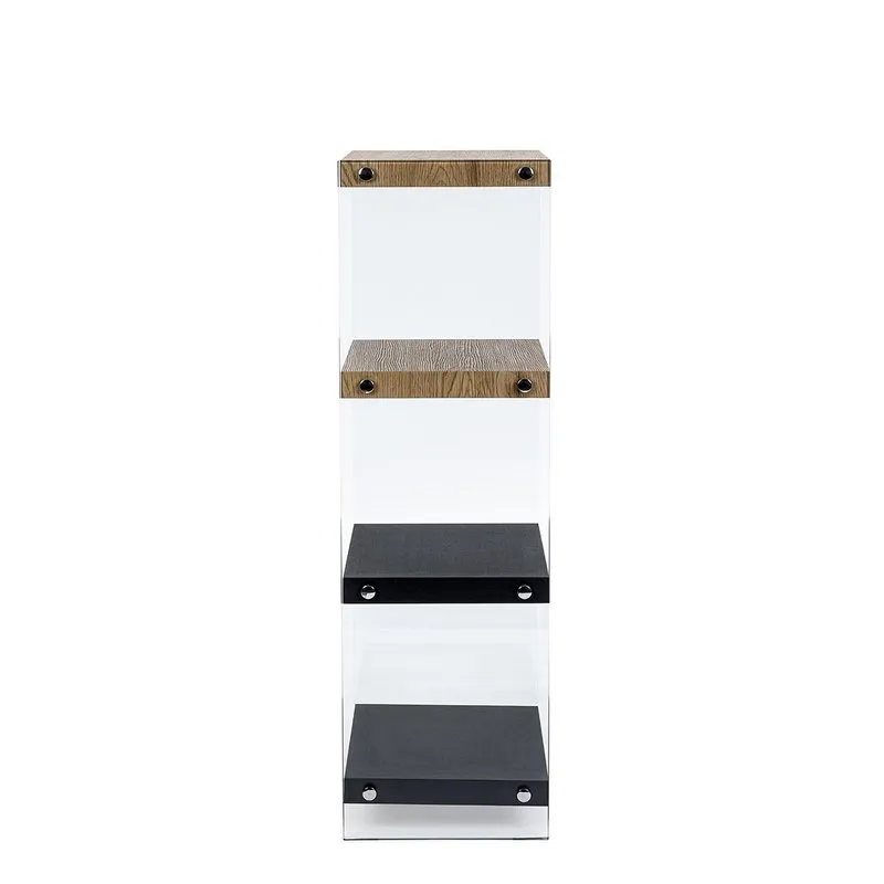 Bizzotto Libreria 4p Line Wood nero