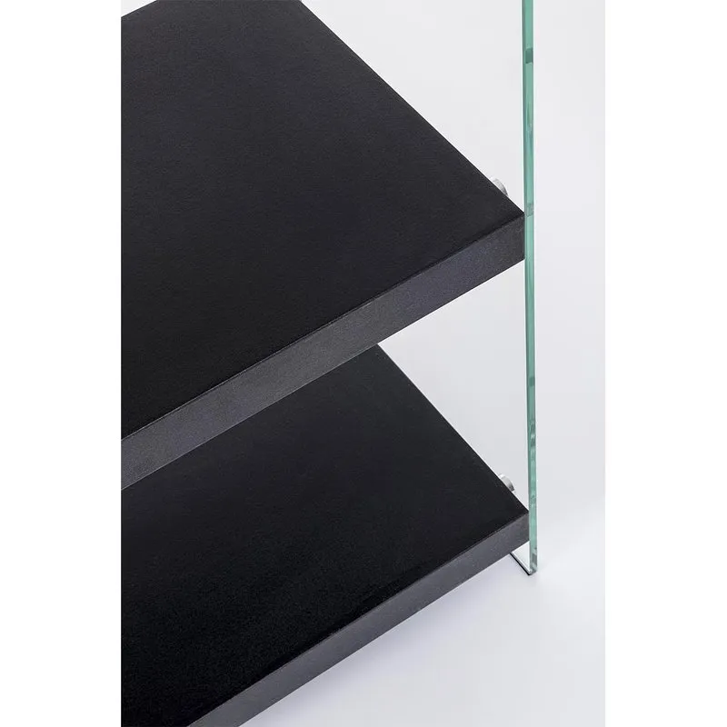 Bizzotto Libreria 4p Line Wood nero