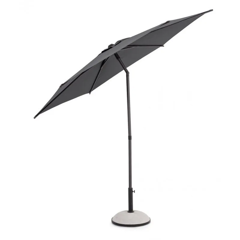 Bizzotto outdoor Ombrellone Samba con snodo 2.7m antracite/grigio scuro