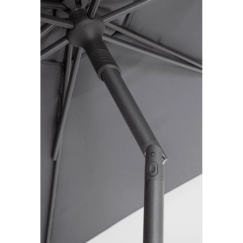 Bizzotto outdoor Ombrellone Samba con snodo 2.7m antracite/grigio scuro