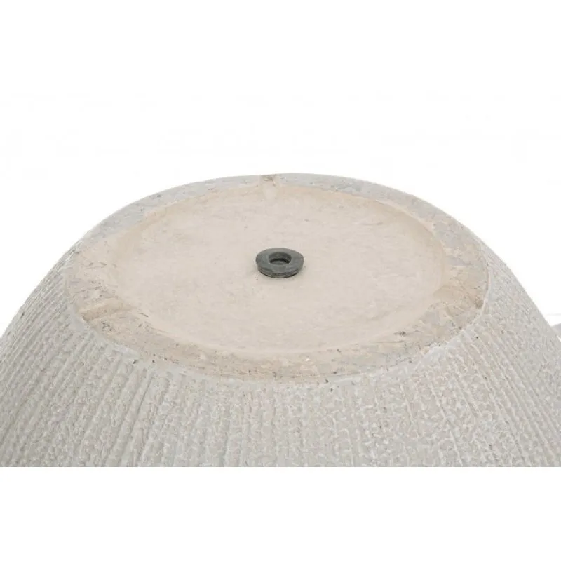 Bizzotto outdoor Set 2 porta vaso brush sfera beige