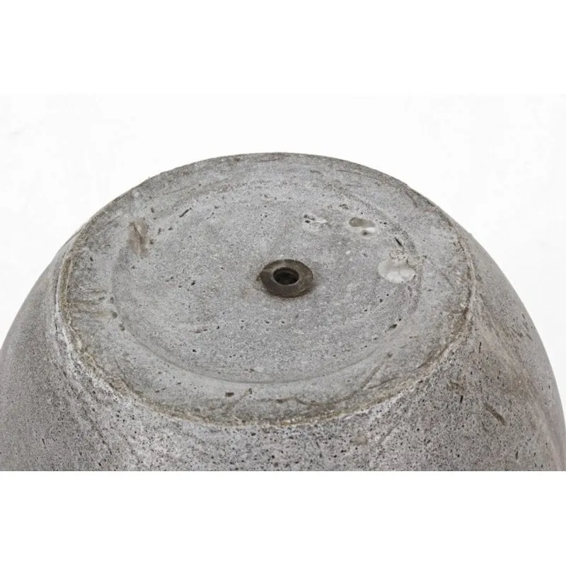Bizzotto outdoor Set 2 porta vaso cement sfera grigio