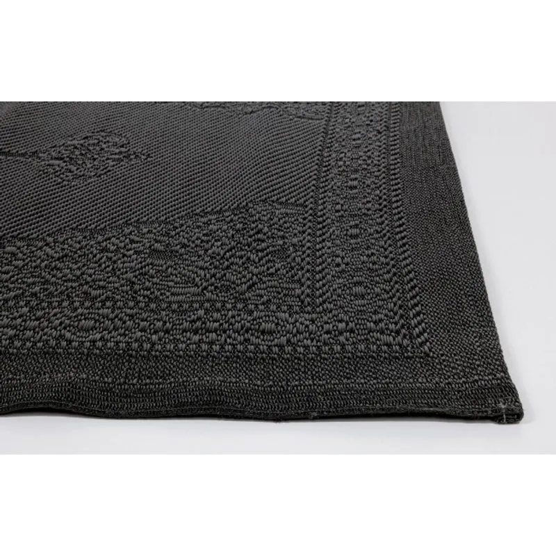 Bizzotto outdoor Tappeto Delbar nero 120x180
