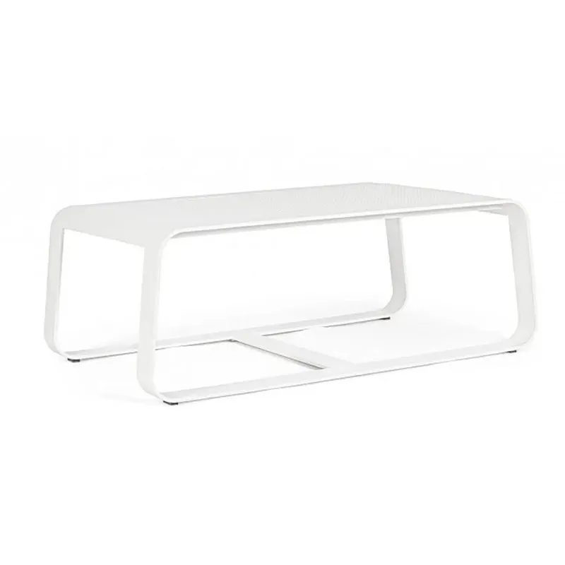 Bizzotto outdoor Tavolino Merrigan 105x62 bianco yk11