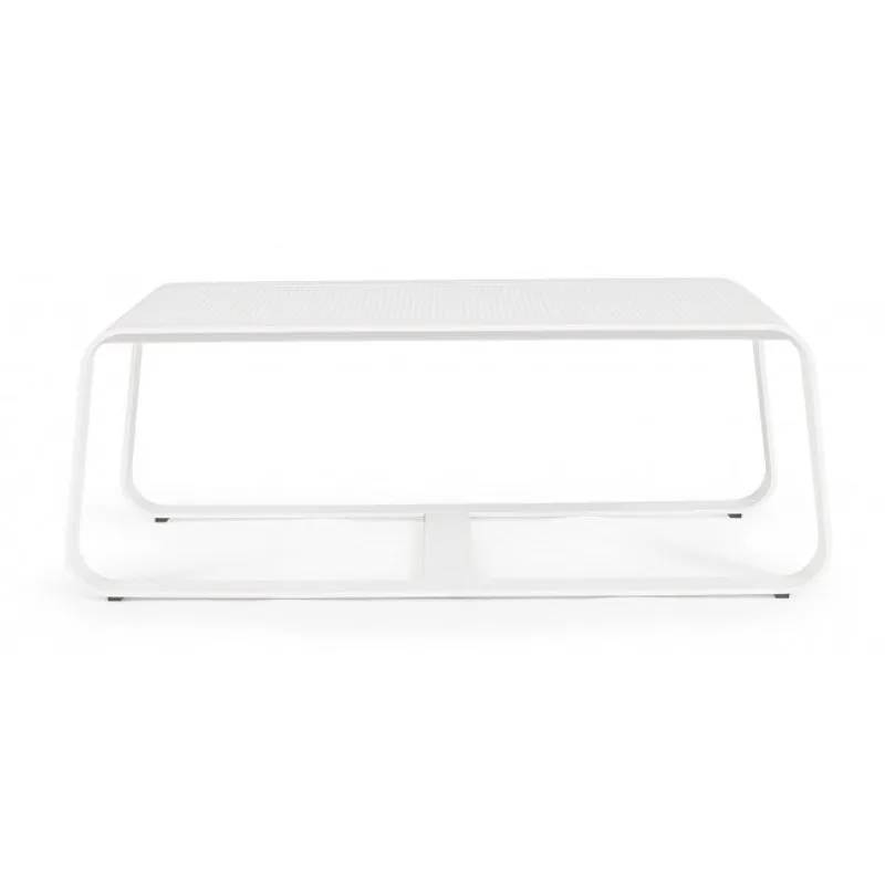 Bizzotto outdoor Tavolino Merrigan 105x62 bianco yk11