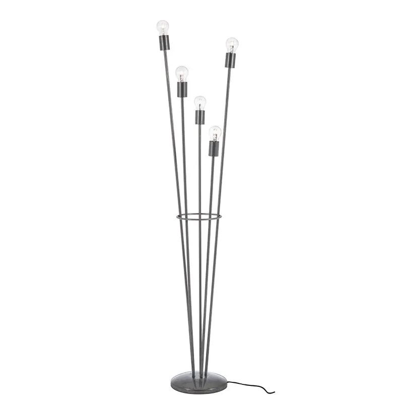 Bizzotto Piantana Giaccola 5 luci argento h155