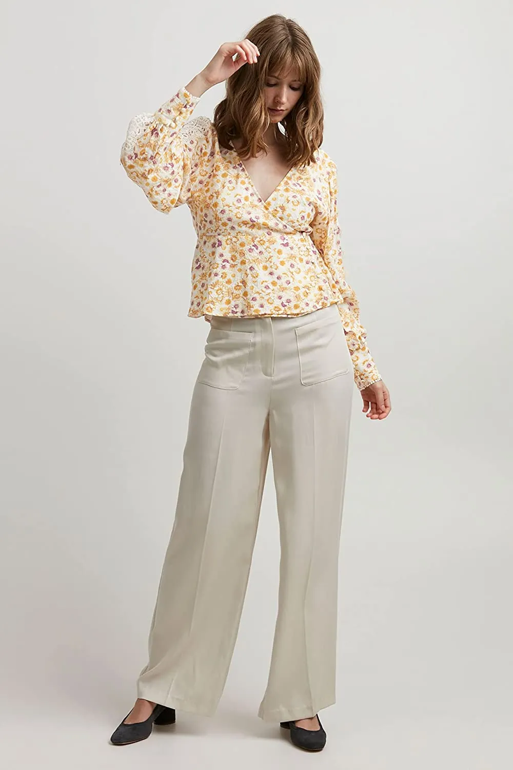 Blusa Donna con manica lunga