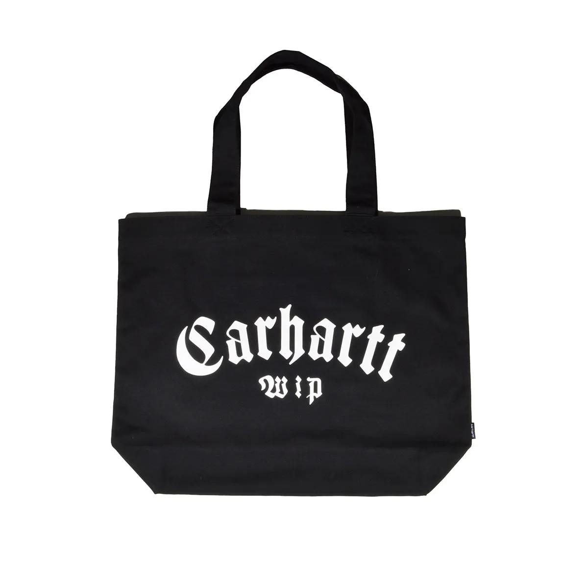 Borsa a mano Canvas Graphic in cotone nero Carhartt Wip