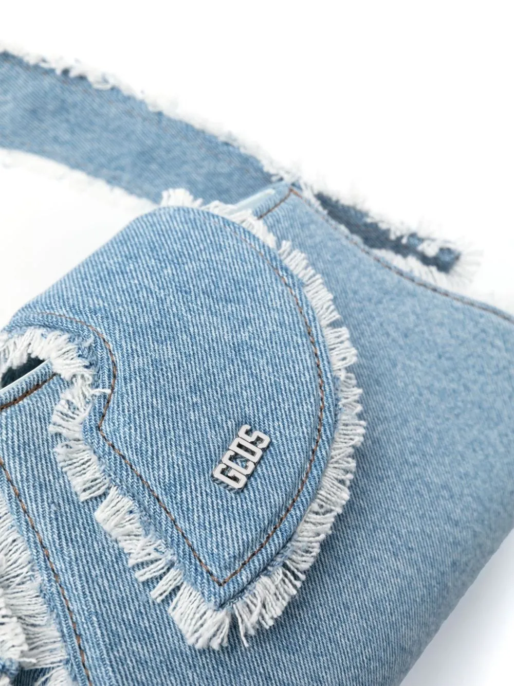 Borsa a mano comma in blu - donna