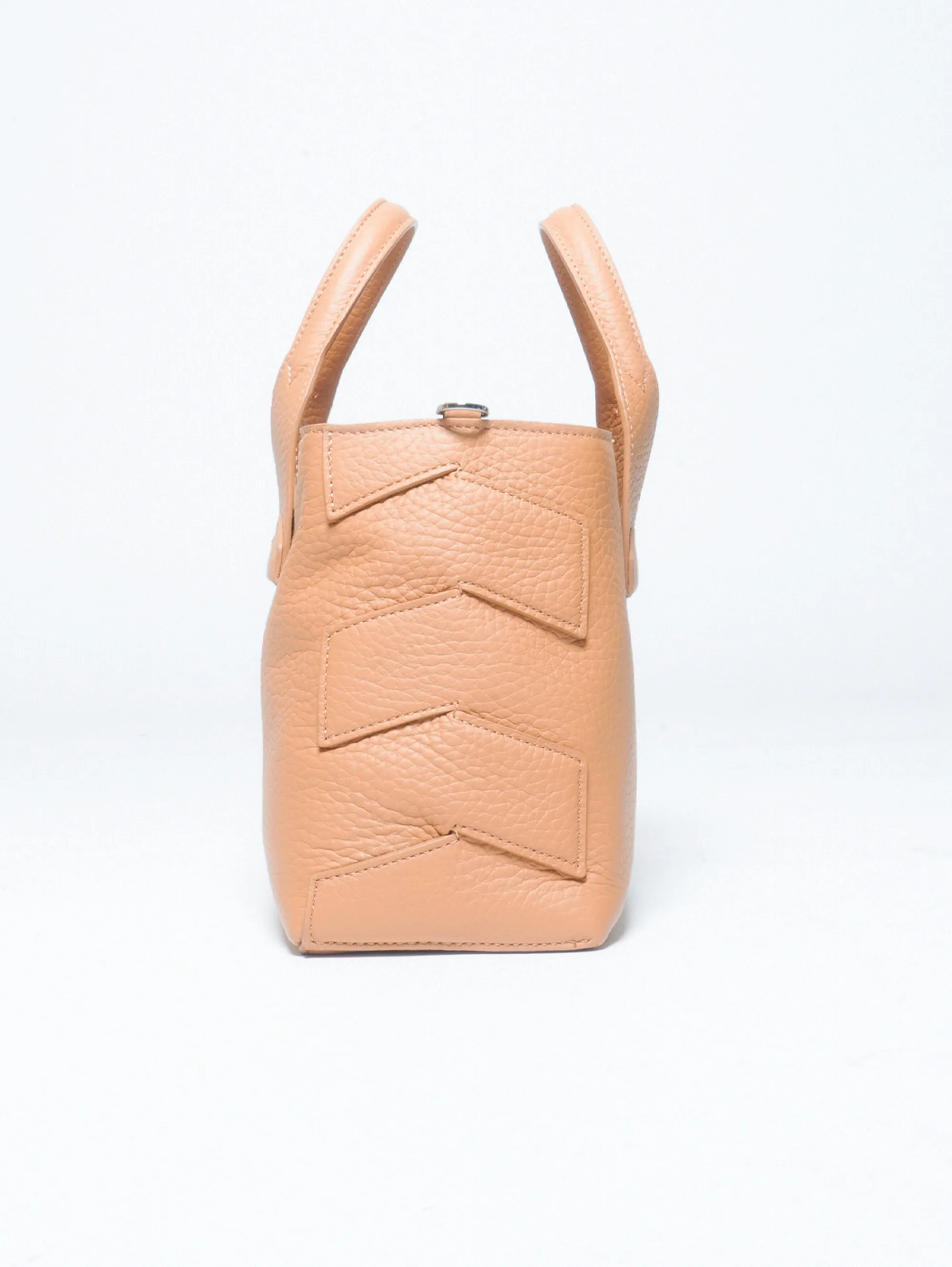 Borsa a Mano con Incastro Mandorla