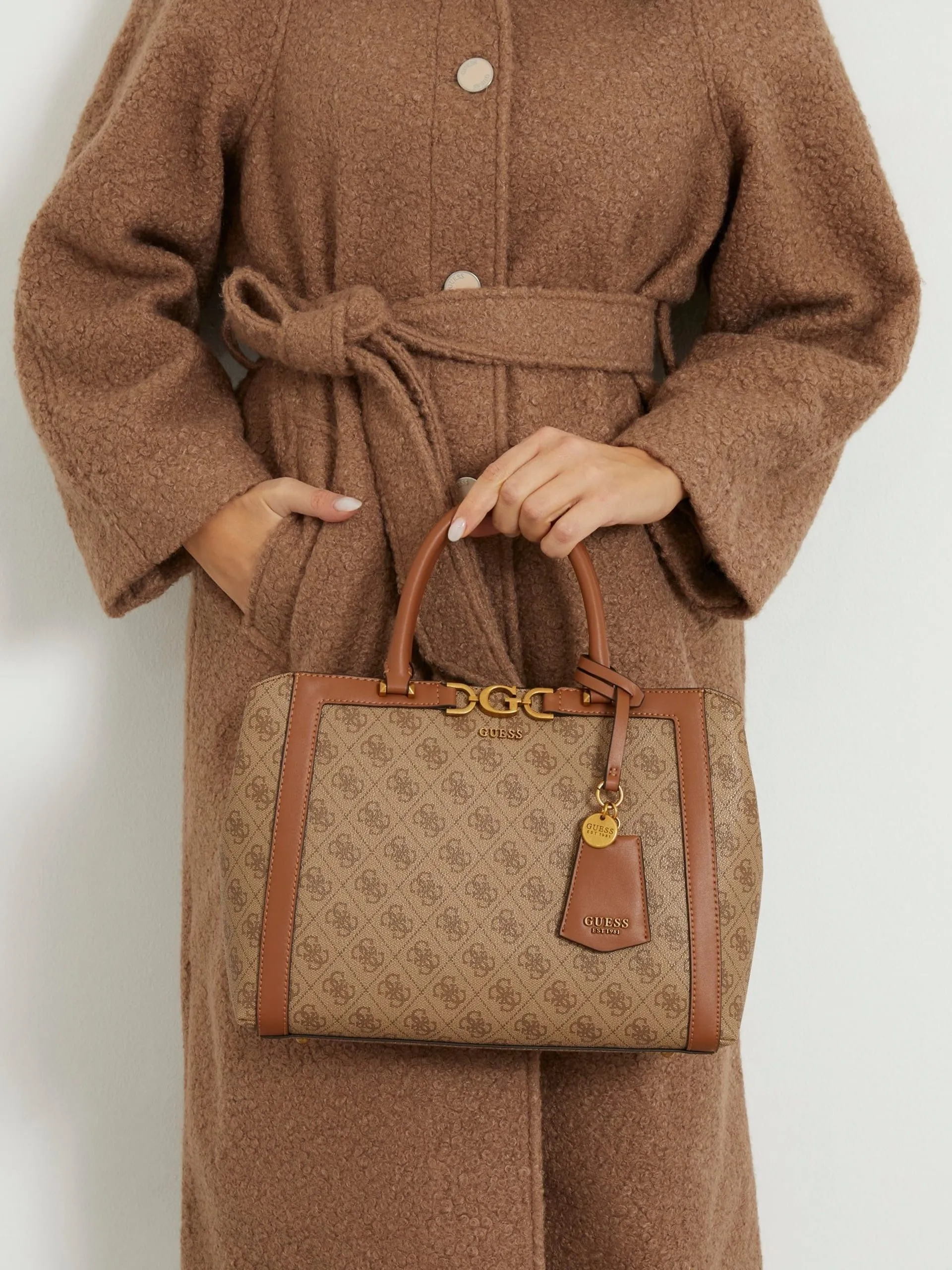 Borsa a mano dagan 4g logo guess