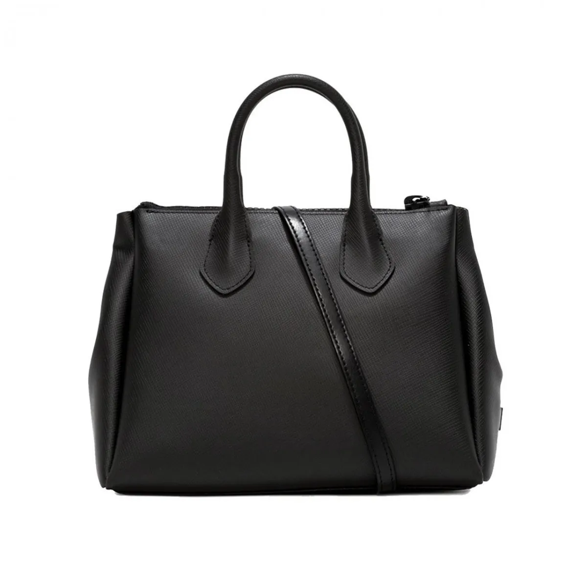 Borsa A Mano Media Re Gum Nero Fuxia