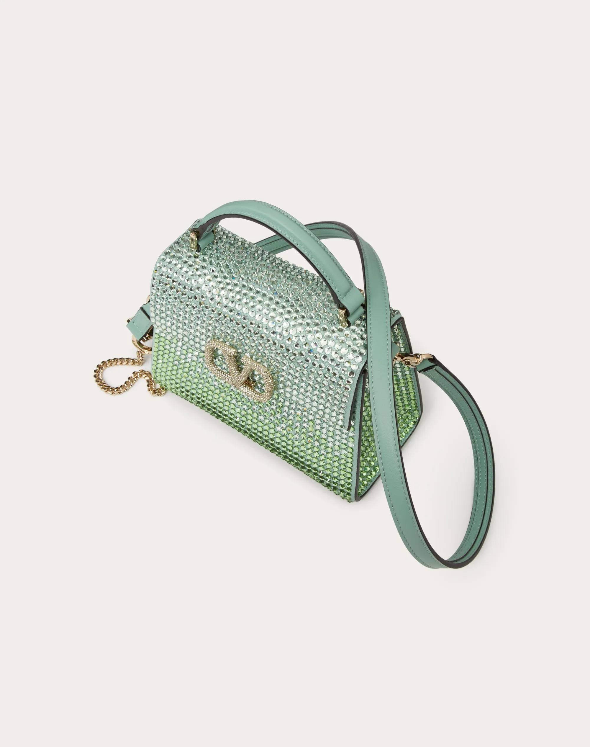 BORSA A MANO MINI VSLING CON STRASS