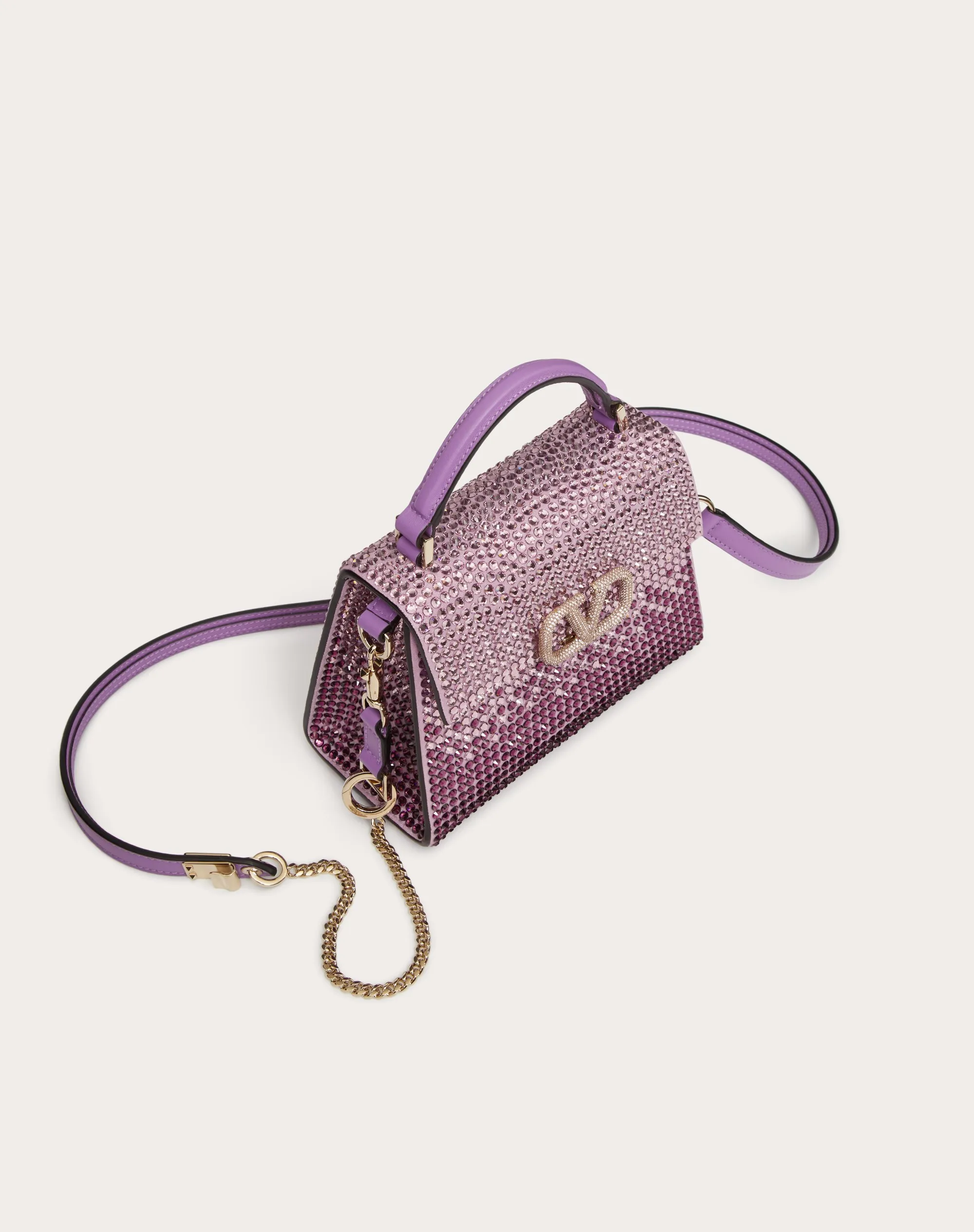 BORSA A MANO MINI VSLING CON STRASS