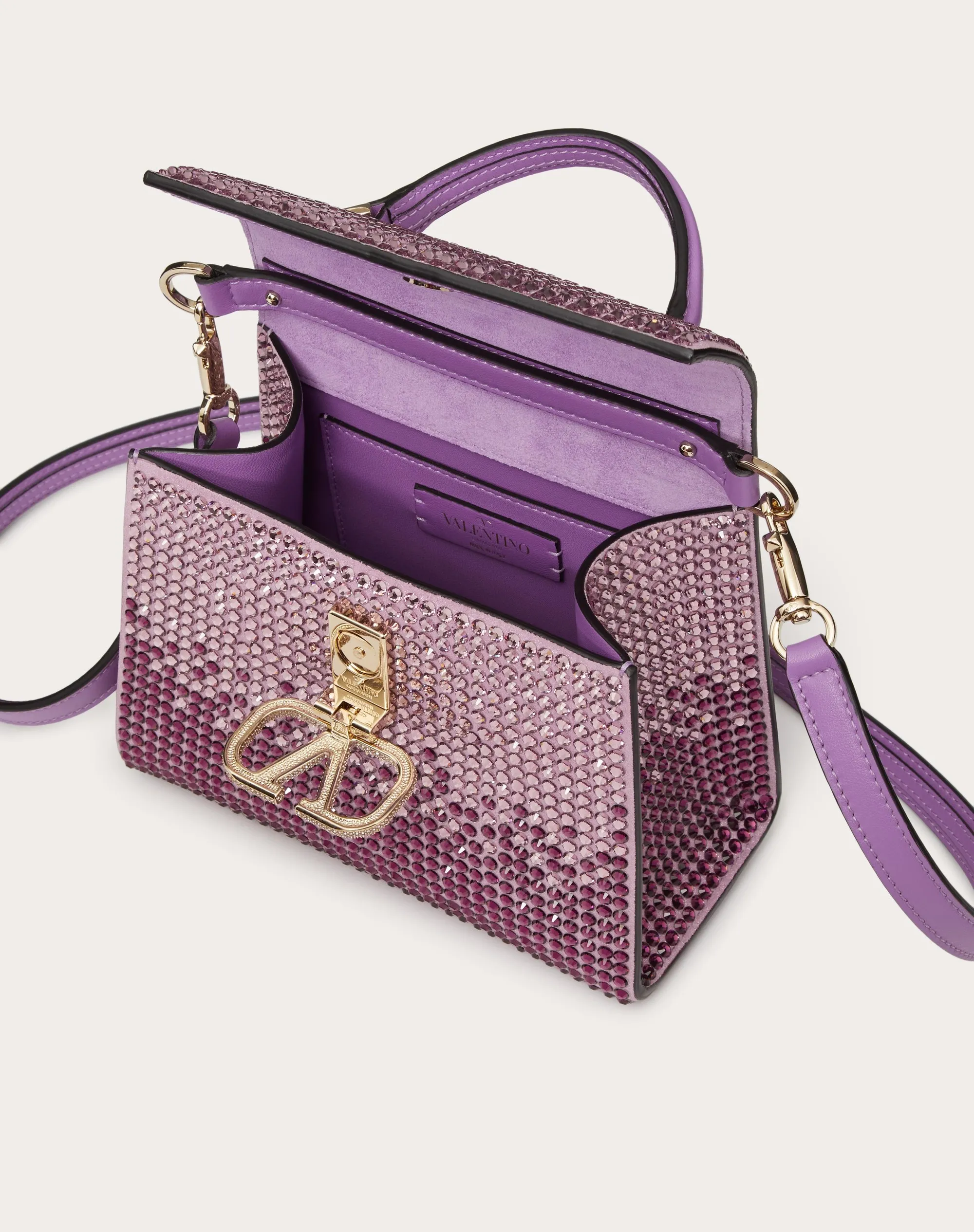 BORSA A MANO MINI VSLING CON STRASS