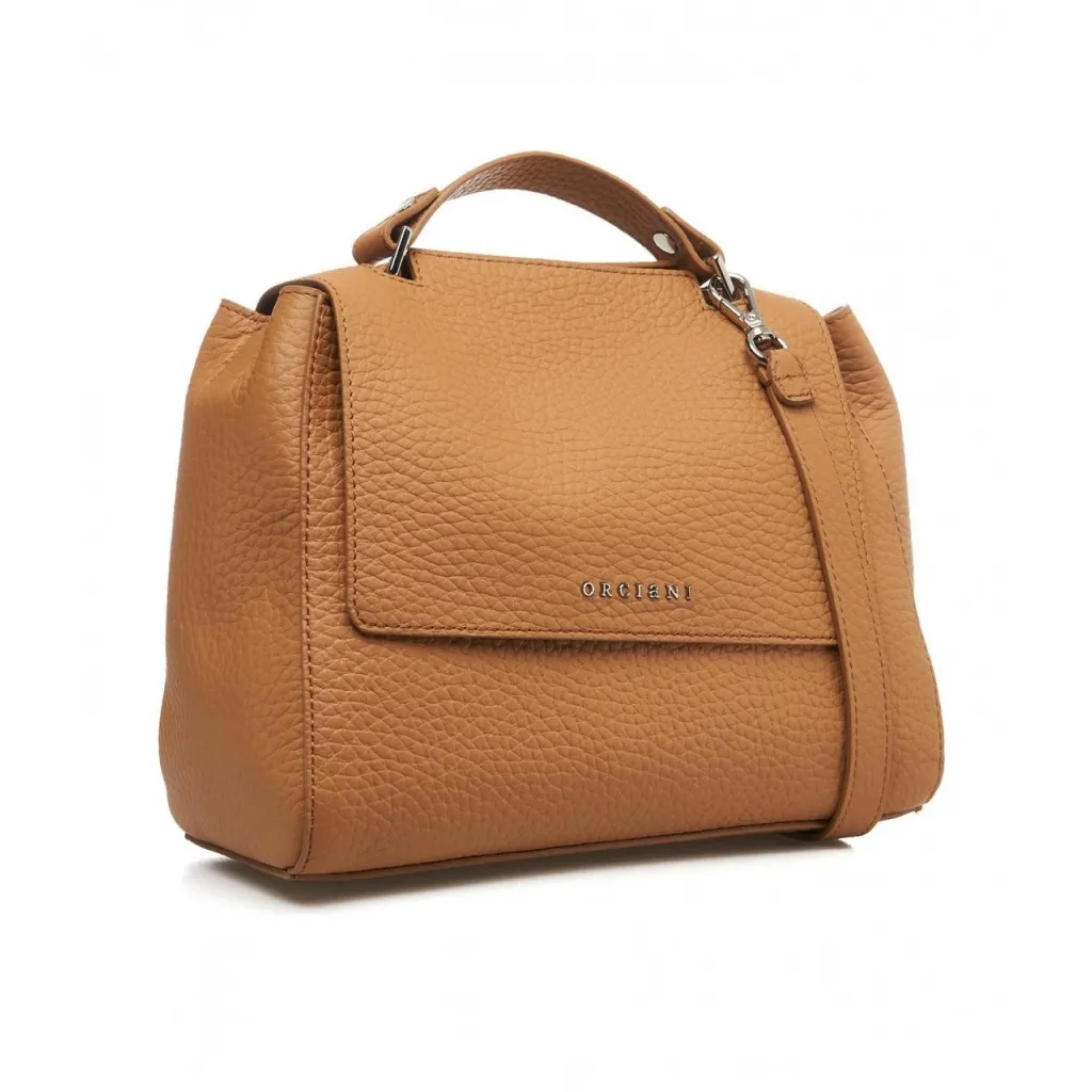 Borsa a mano Sveva medium marrone chiaro