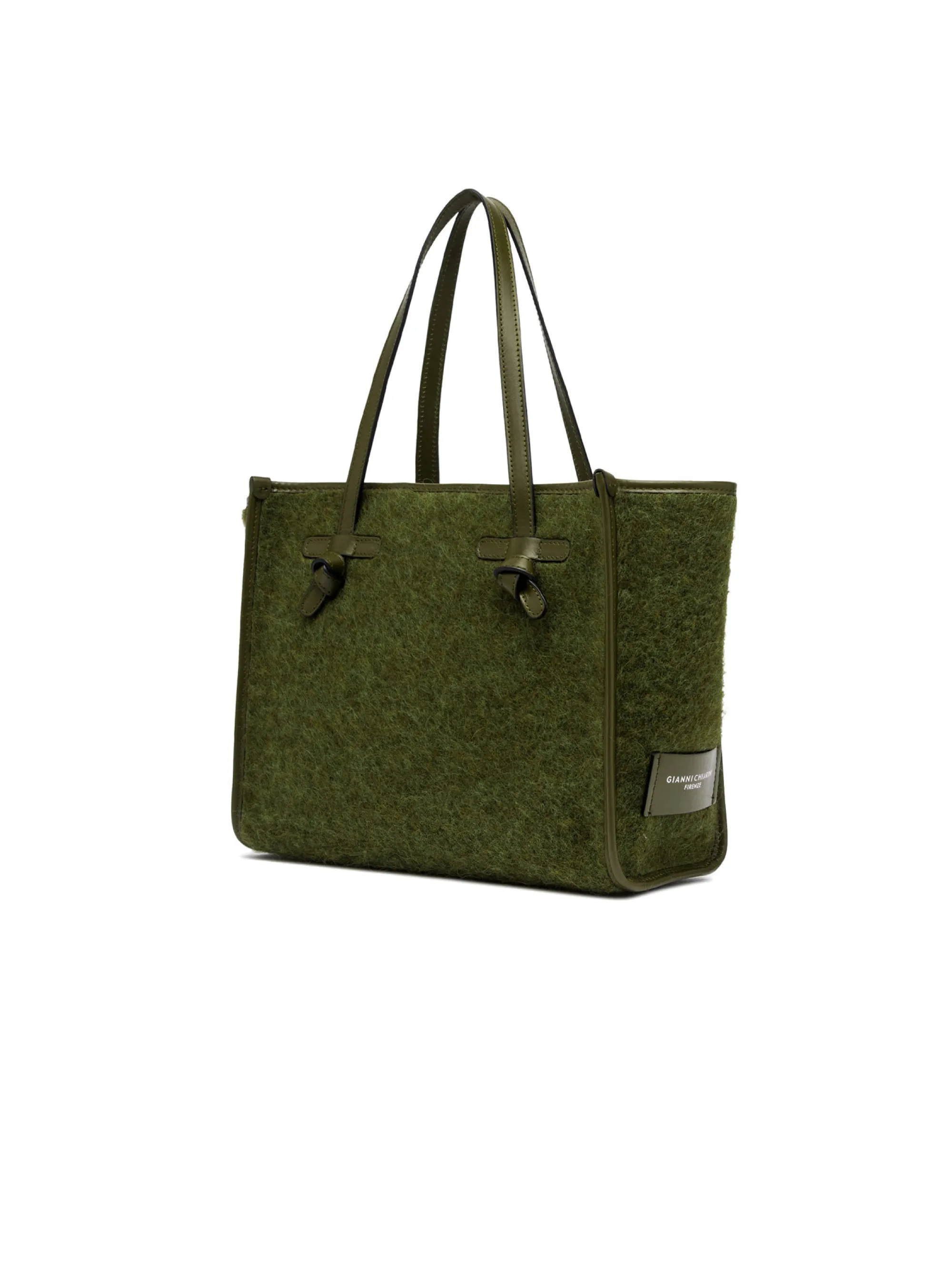 Borsa a Spalla in Mohair Muschio
