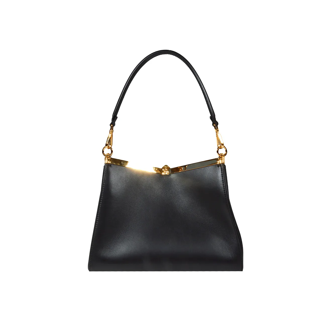 Borsa a spalla Vela media nera in pelle Etro