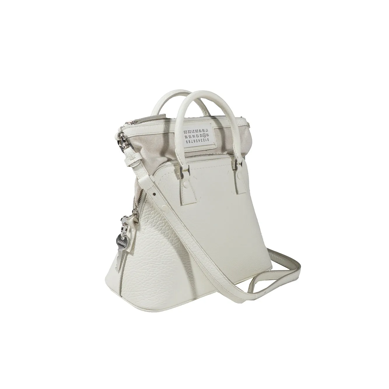 Borsa a tracolla 5AC media bianca Maison Margiela