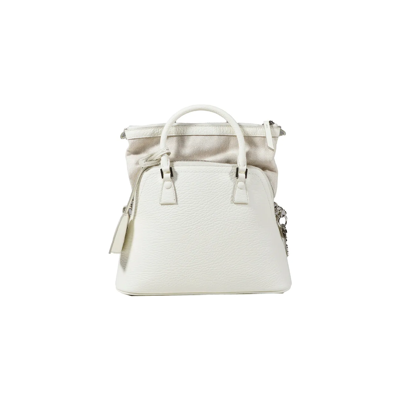 Borsa a tracolla 5AC media bianca Maison Margiela